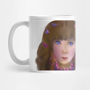 Lusina with Butterflies Mug